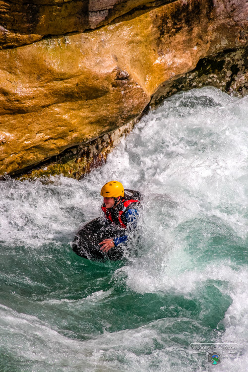 photo hydrospeed nage eau vive verdon